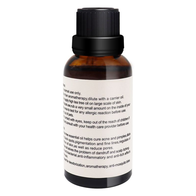 MS-106 ätherisches Teebaumöl 30ml ISNER MILE unabhängige Farbbox-Verpackung_voghion.com