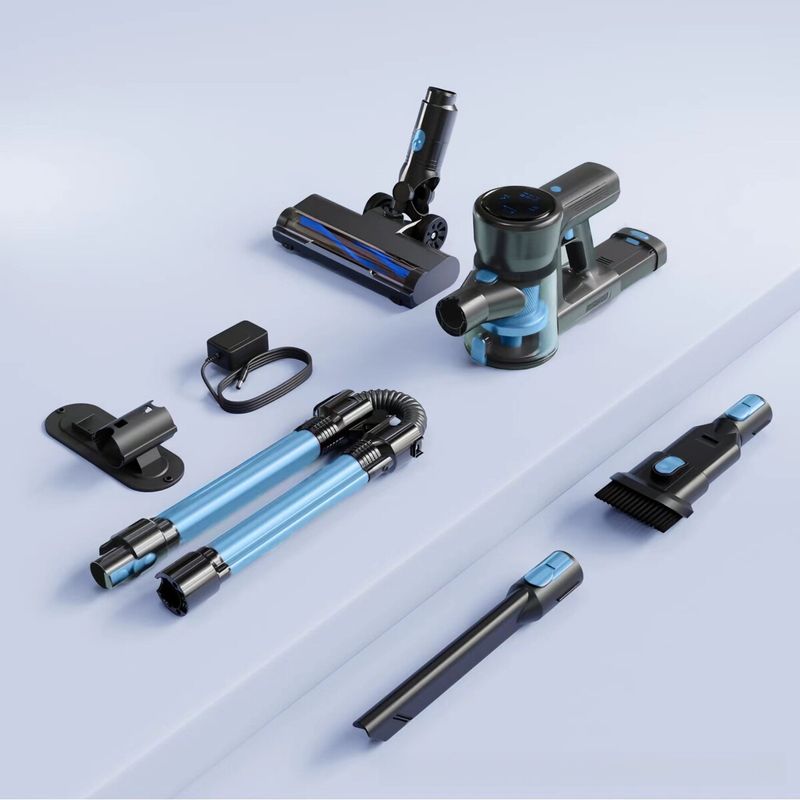 Cordless For Home Use, 250W High Power, Large Suction, Carpet Vacuum, Handheld Portable Vacuum Cleaner_voghion.com