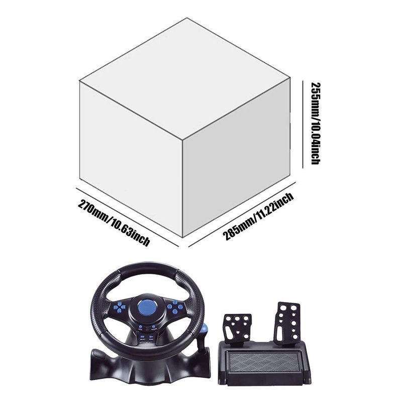Racing Steering Wheel Vibration Controller Game Simulation R_voghion.com