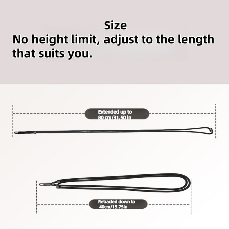 Universal Phone Lanyard With Clip Upgraded Anti-Drop 360° Rotation Adjustable Neck/Crossbody Strap For All Phone Cases_voghion.com