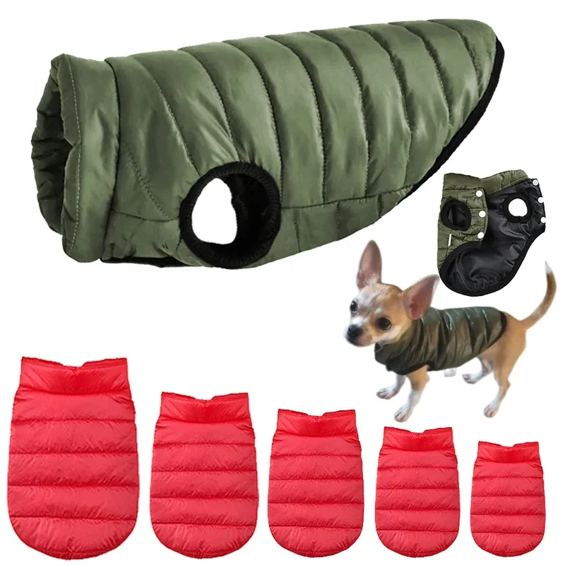 Warme winterkleding voor huisdieren, zachte puppyjas, hondenvest voor kleine honden, kittenjas, outfits voor chihuahua's, Franse bulldog, van PawParty Store_voghion.com