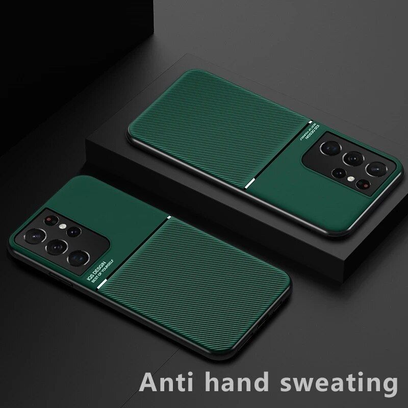 Custodia magnetica leggera per Samsung Galaxy S24 S23 S22 S21 Ultra S10 Plus S20 FE Note 20 A13 A52s A33 A53 5G sottile_voghion.com