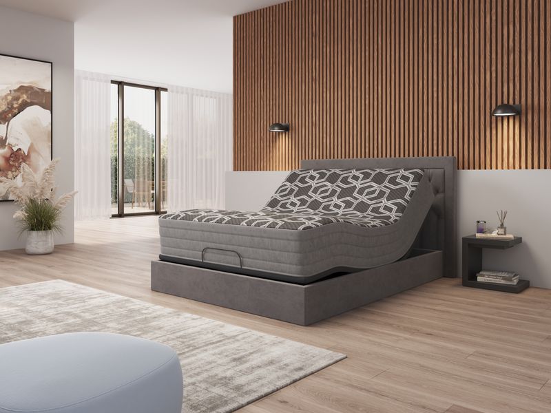 12" Smooth Top Foam, Medium Plush, King Mattress_voghion.com