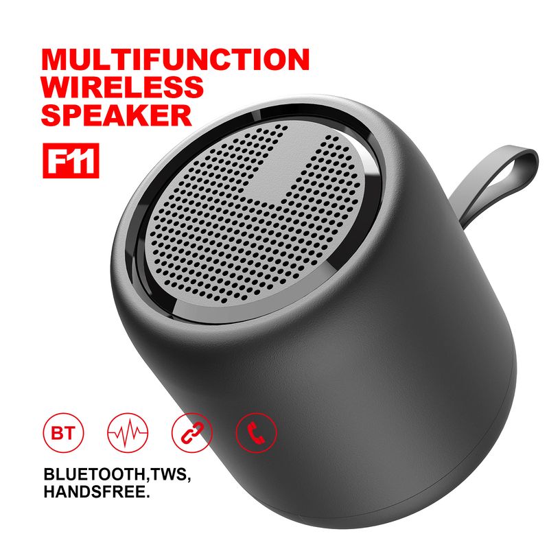 New Bluetooth F11speaker Outdoor Wireless TWS Mini Subwoofer Portable Private Model Speaker_voghion.com