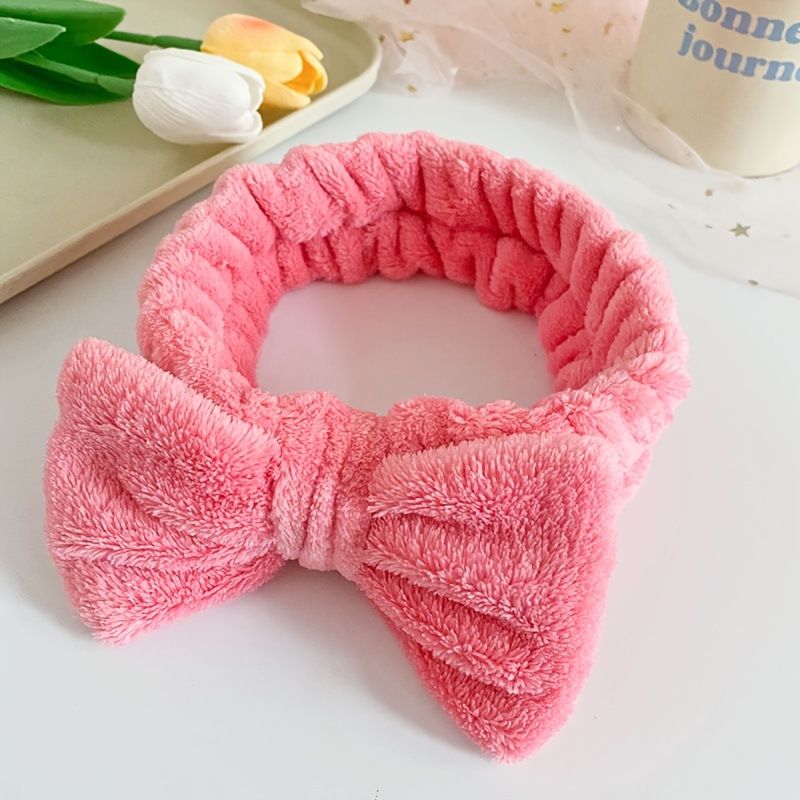 Fascia morbida in peluche Fascia per capelli Cross Kont Fascia elastica per capelli per donne Ragazze Lavare il viso Turbante Copricapo Accessori per capelli_voghion.com