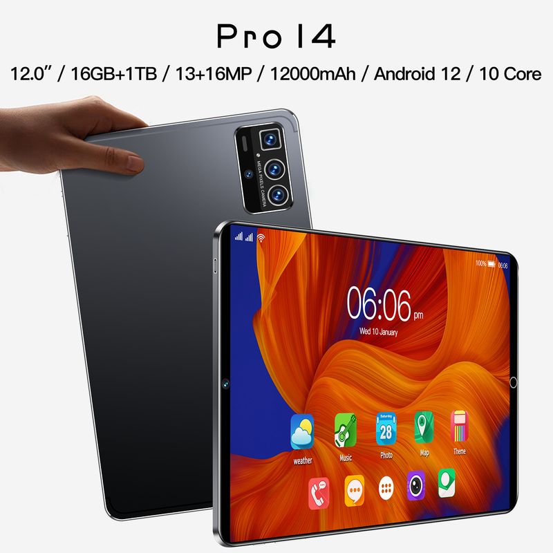 Neues Modell Pro14 Android Smart Tablet WiFi Bluetooth GPS_voghion.com