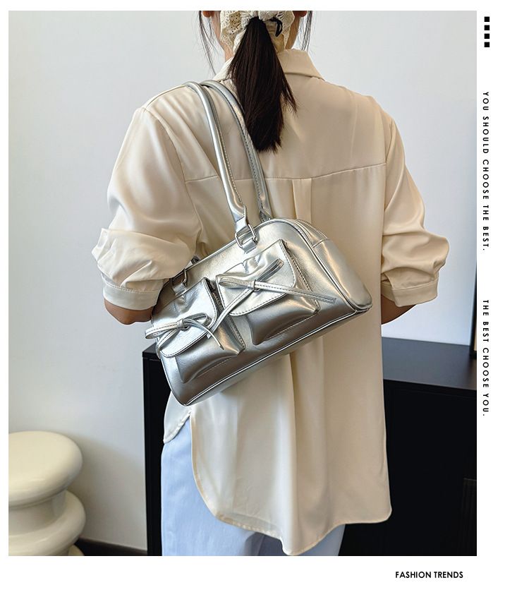 2025 Neue Tote High-End Pendler Unterarm PU Koreanischen Stil Baseball Vielseitige Schulter Tasche frauen Handtasche_voghion.com