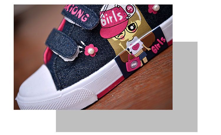 Scarpe da corsa sportive casuali per bambini, in tela, con fondo morbido, alla moda, antiscivolo, traspiranti, per neonati e bambini piccoli_voghion.com