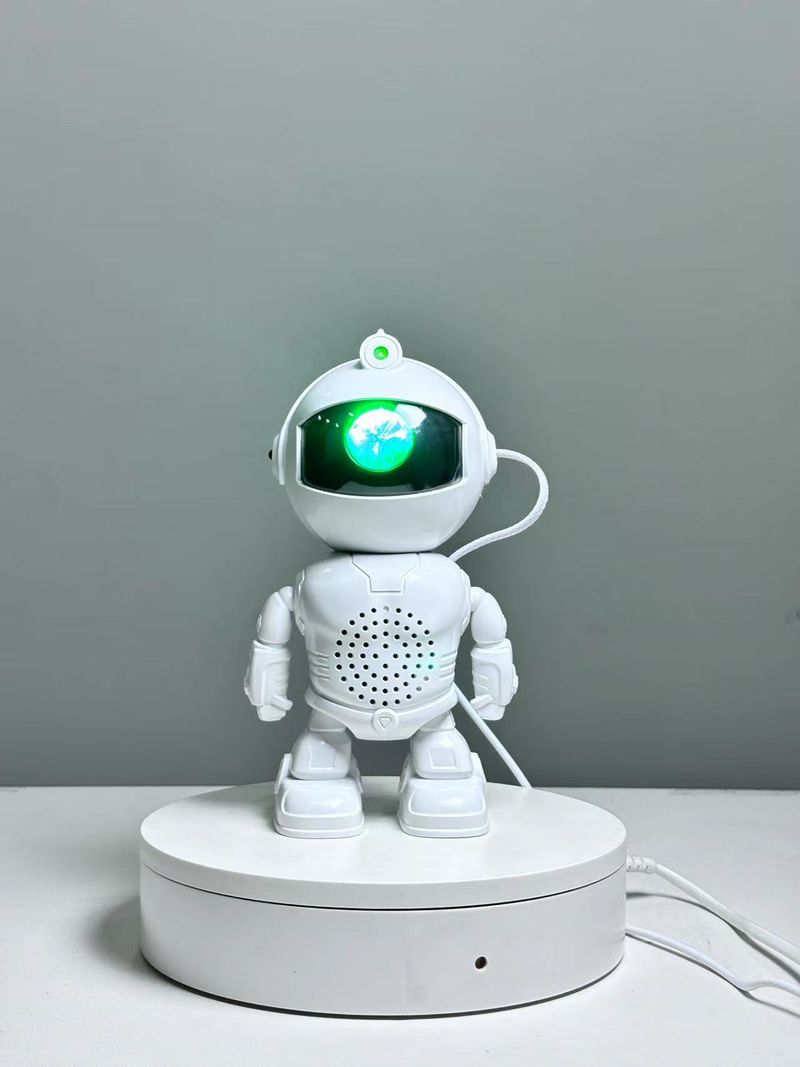 Ny modell ljudrobot stjärnhimmelslampa barnpresent romantisk atmosfär projektion sovrumsdekor_voghion.com