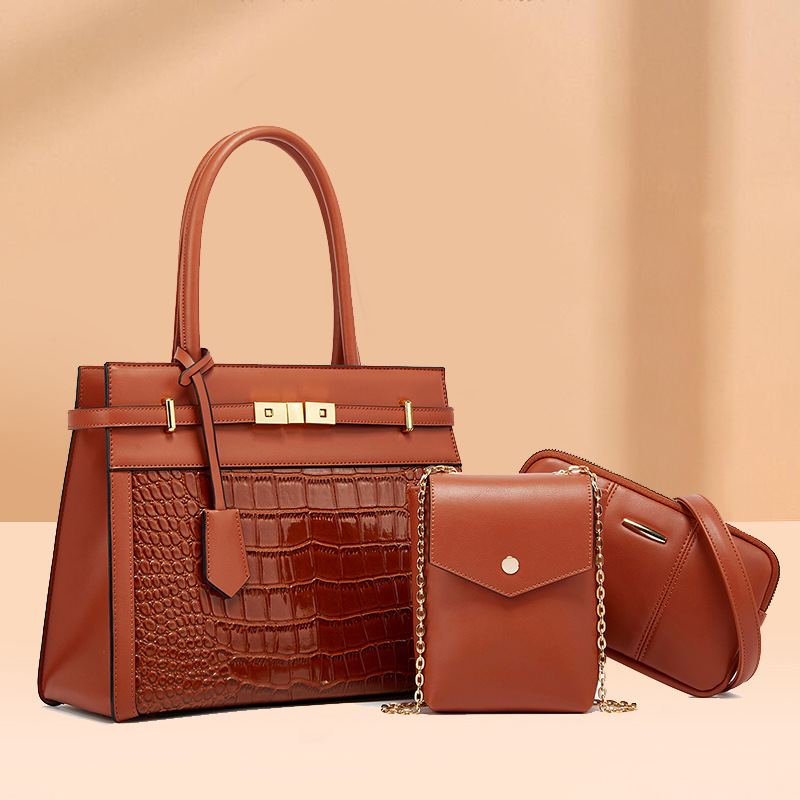 Borse da donna Stile Trendy Moda Borsa da donna Spalla Tracolla Borsa a mano_voghion.com