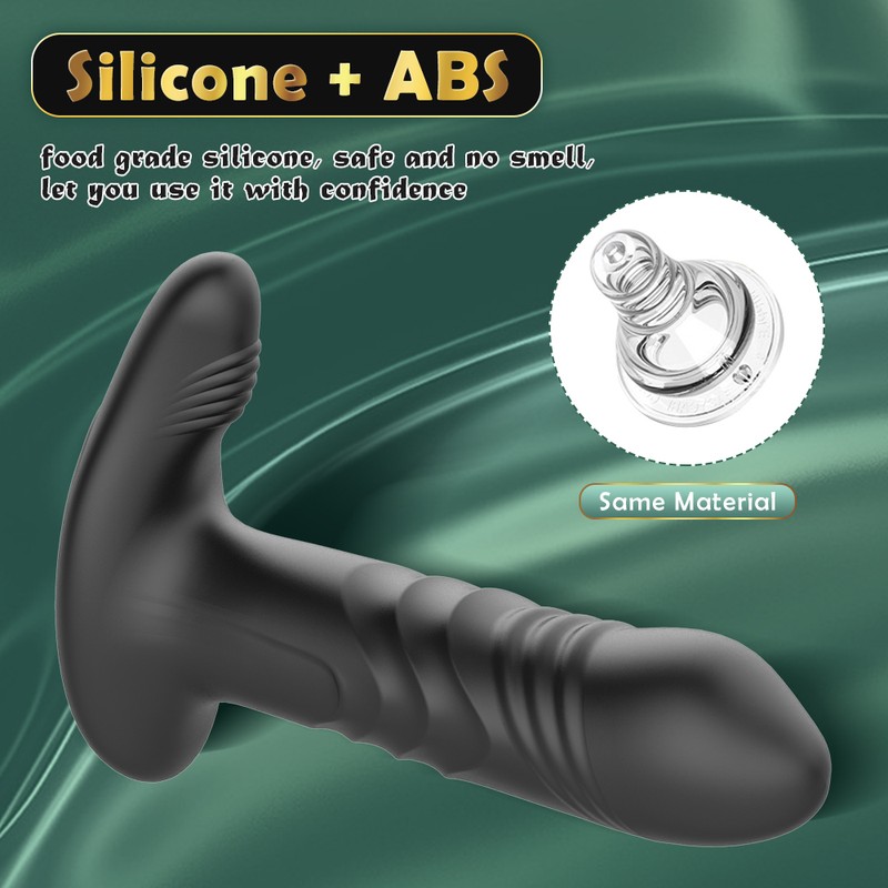 Vibrierender männlicher Teleskop-Buttplug-Analvibrator APP-Funkfernbedienung für Frauen Ass Anal Dildo Prostata Ma_voghion.com