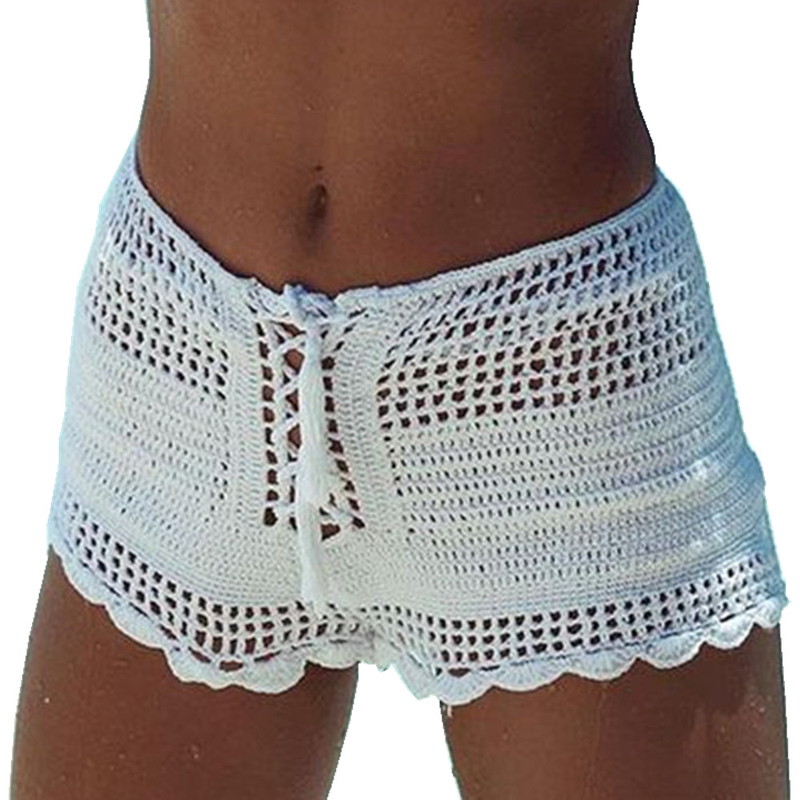 Damenmode sexy Bikini-Shorts Strand-Boxershorts_voghion.com