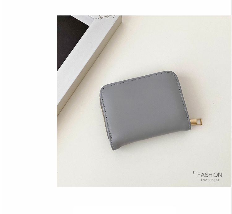 Torby damskie Nowa krótka damska portmonetka w stylu nadrukowanej torby do przechowywania Duża pojemność z wieloma przegródkami na karty Mini torba na karty_voghion.com