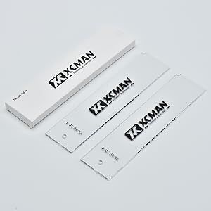 XCMAN Alpine Skiing Free Riding And Snowboard Base Wax Plastic Scraper 2 Pieces_voghion.com