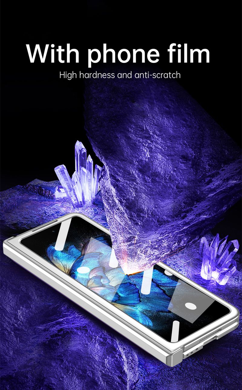 For Vivo X Fold Luxury High Quality Fashion Anti Drop Simple Thin Phone Case_voghion.com