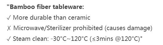 Eco-friendly Bamboo Fiber Round Salad Dessert Fruit Plate Anti-break Tableware_voghion.com