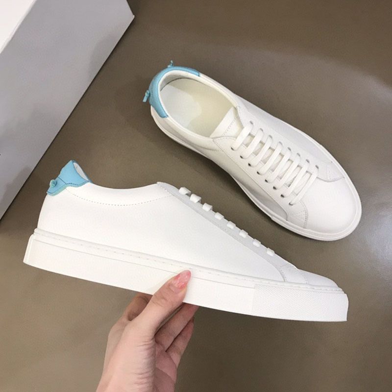 Luxury Couple Style Lace Up White Korean Version Breathable Casual Board Trendy Men's Shoes_voghion.com