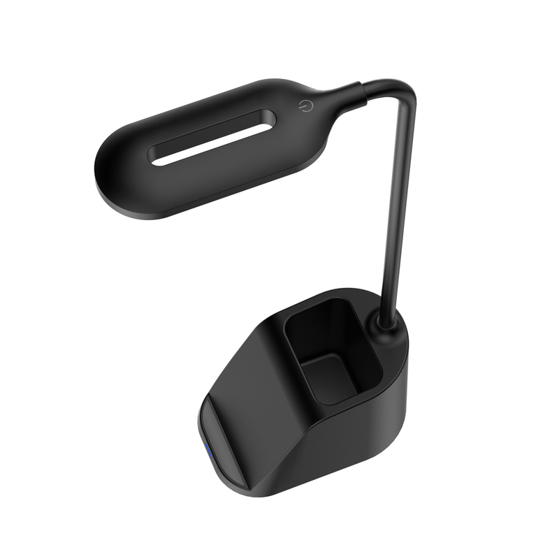 Pen holder stand table lamp wireless charger 15W fast charge learning special eye protection lamp gift logo_voghion.com