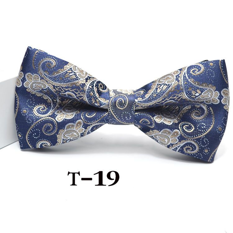 Men's Ties & Handkerchiefs business formal wear, jacquard bow tie, groom, best man, emcee, bow tie, ready stock wholesale available_voghion.com