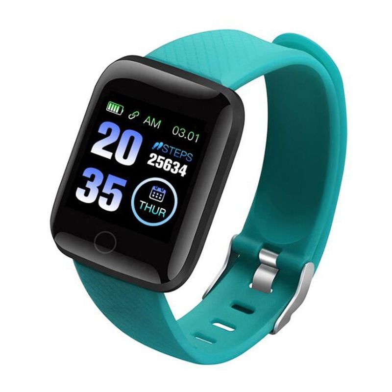 116plus smart 116S D13 wristband heart rate and blood pressure monitoring Bluetooth sports watch_voghion.com