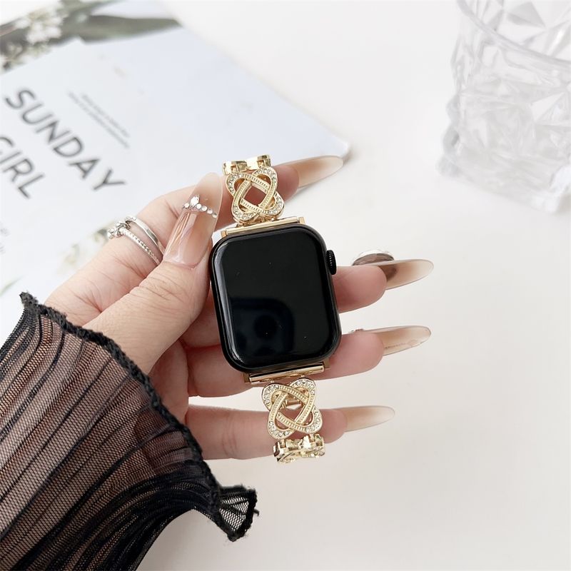 Watch Band For iwatch 42/44/45/49mm 38/40/41mm Metal Fashion Watch Strap for Watch Series Ultra2 Se 9/8/7/6/5/4/3/2/1_voghion.com