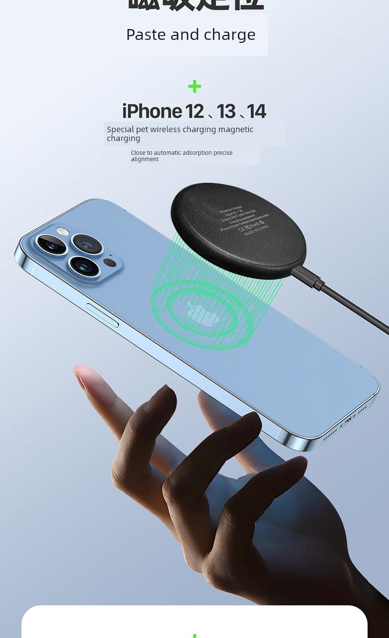 Super Compatible Three-in-One Magnetic Wireless Fast Charge 15W Charger Suitable For Iphone15 Headset Support_voghion.com