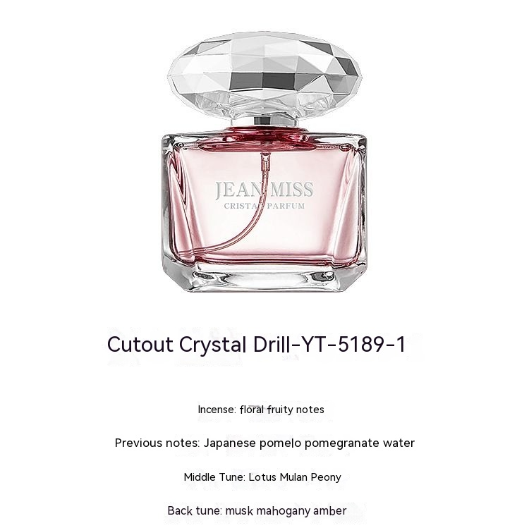 Parfym Powder Crystal Diamond Damparfym Fräsch, naturlig och hållbar eau de toilette Studentmässa Online Röd 50ml_voghion.com