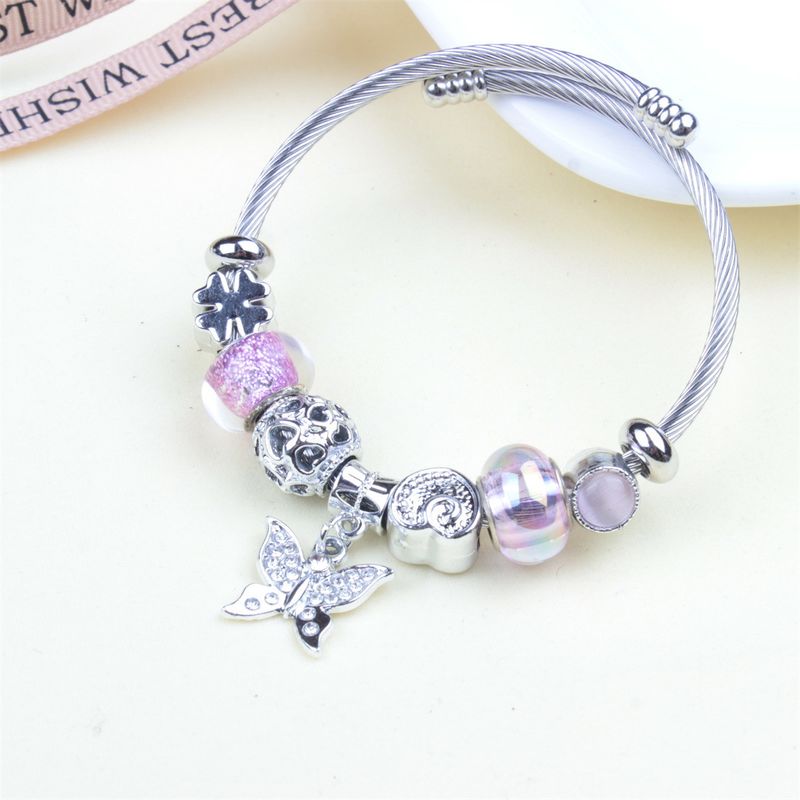 DIY Abnehmbare Pan Armband INS Stil High-End Titan Stahl Armreif Yiwu_voghion.com