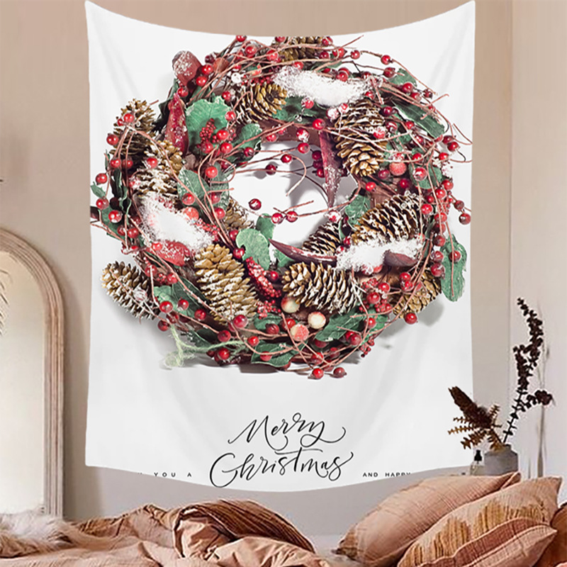 Background wall cloth hanging cloth, oversized bedside cloth hanging cloth, ins style background wall cloth, wall_voghion.com