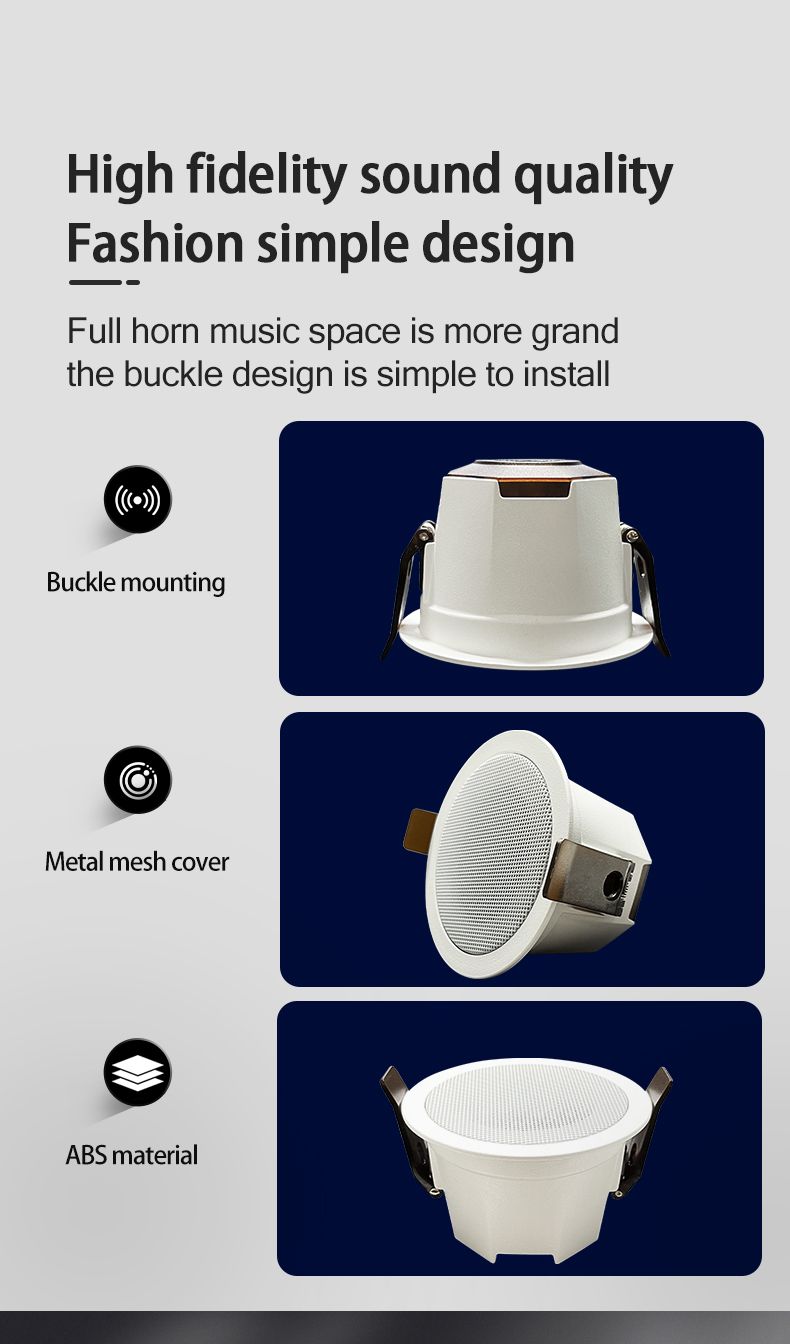 2 Inch Mini Home Audio Audience Bluetooth Ceig Speaker Stereo Sound Indoor Music Speakers Built In Digital Class D_voghion.com
