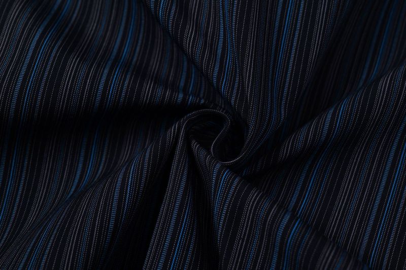 Eon Modish 2025 Spring New American Style Clean Fit Heavy Striped Jacket Coat_voghion.com