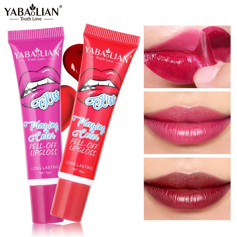 Moisturizing Mask Lip Color Brushed Waterproof, Fading, Non Staying Cup Tear Off Lipstick_voghion.com