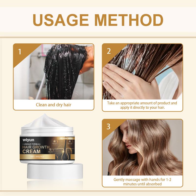 Crema nutriente per cuoio capelluto e radici per capelli spessi WIYUN_voghion.com