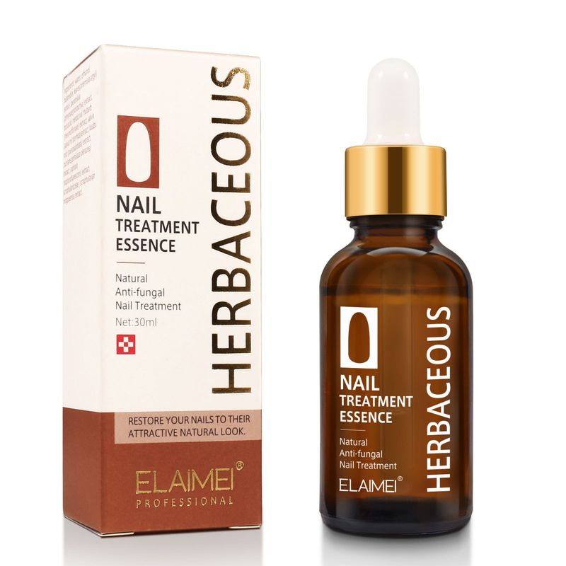 ELAIMEI Herbal Plant Mão e Pé Cinza Unha Cuidados Óleo Essencial 30ml_voghion.com