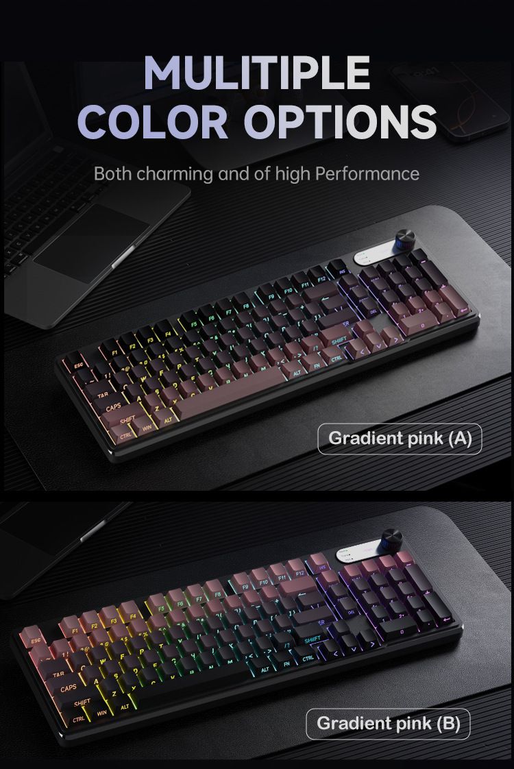 FURYCUBE IP98 Mechanical Feel Waterproof Keyboard Computer Game E-sports High Value Wired Silent Keyboard_voghion.com