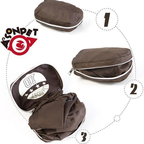 Spring And Summer Four-Legged Portable Raincoat Small Dog One-Piece Waterproof Clothing Pet Clothes_voghion.com
