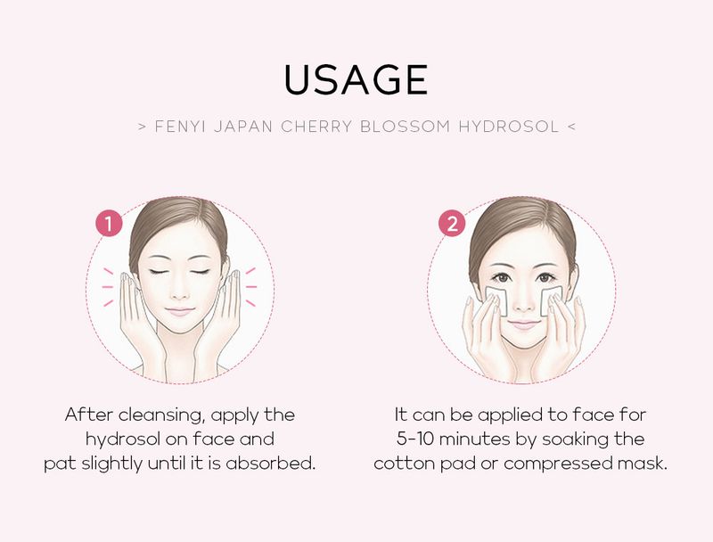 Fen Yi Japanese Cherry Blossom Pure Dew 100ml Hydrating Moisturizing Toner Facial Care Skin Care Products_voghion.com