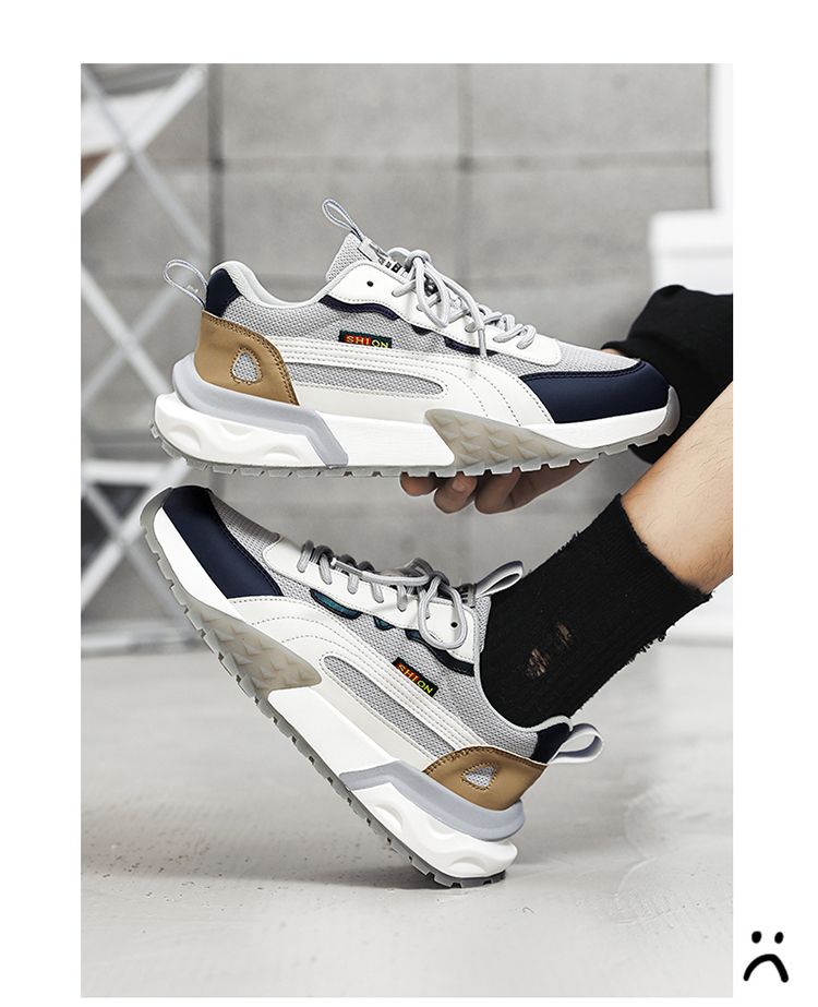 Scarpe sportive estive da uomo 2024 nuove in rete Forrest Gump per ragazzi, casual, da corsa, nere, da papà, Putian, alla moda_voghion.com