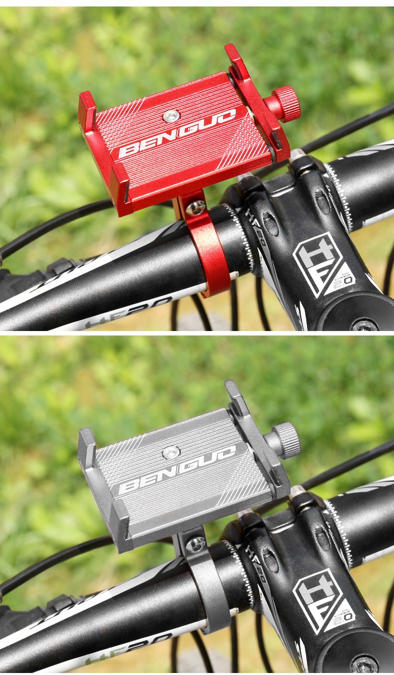 Bicycle aluminum alloy fixed navigation battery, electric vehicle, motorcycle phone holder, cycling_voghion.com