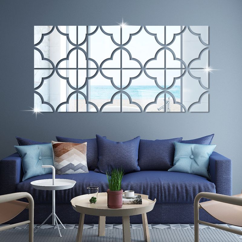 Wall SM093 Personalized Creative Bedroom Acrylic Mirror Stickers_voghion.com