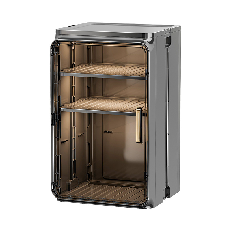 Dustproof Desktop Water Holder Tea Set Storage Box Coffee Mug Draining Cup Rack_voghion.com