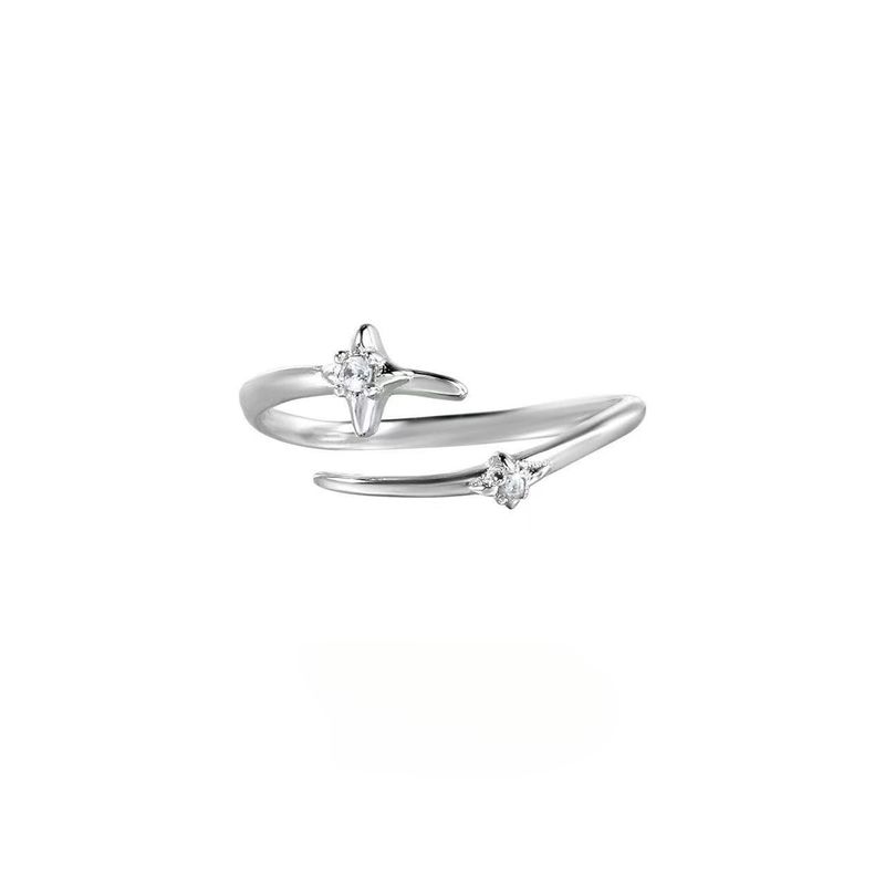 Circle Geometric For Women, Niche Design, High-End Fashion, Exquisite Personality, Minimalist Style Index Finger Ring_voghion.com