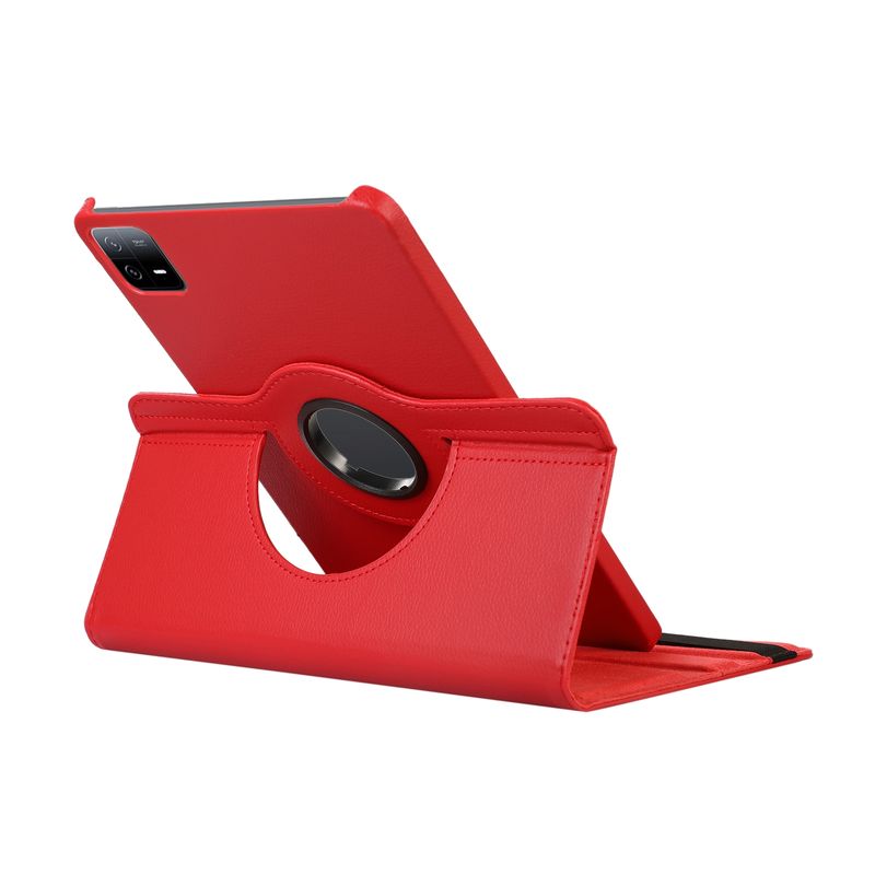 For Xiaomi Pad 6 / Pad 6 Pro 360 Degree Rotation Litchi Texture Leather Tablet Case(Black)_voghion.com