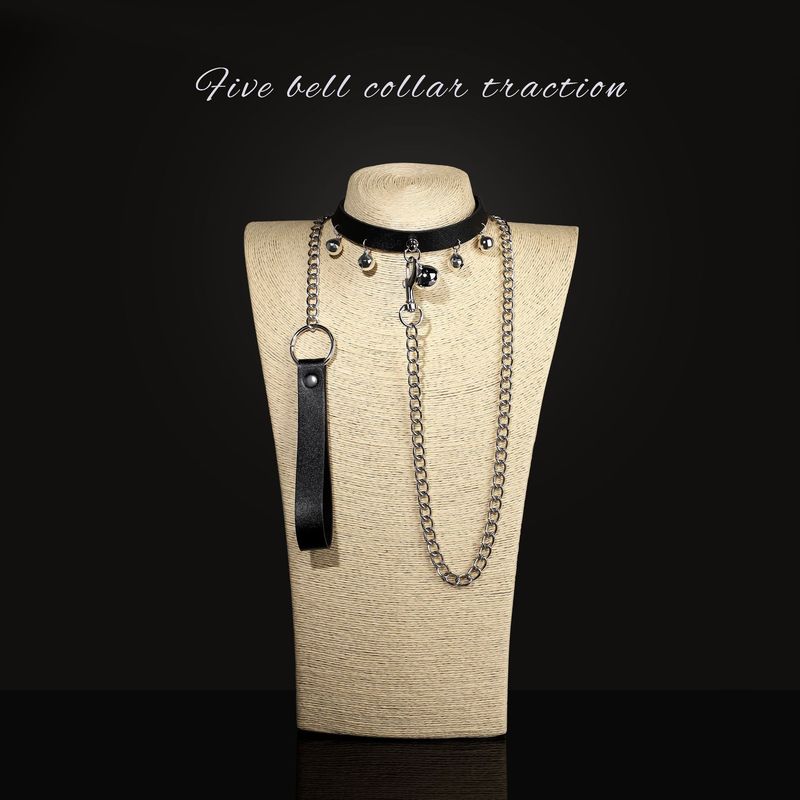 Interesting Sm Traction Collar Bondage Neck Collar Alternative Adult Products High-end Props Role-playing_voghion.com