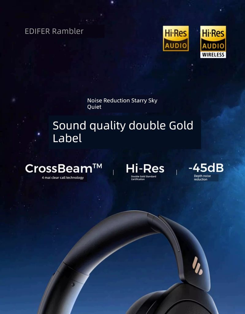 Casque audio Bluetooth Walker W860nb_voghion.com