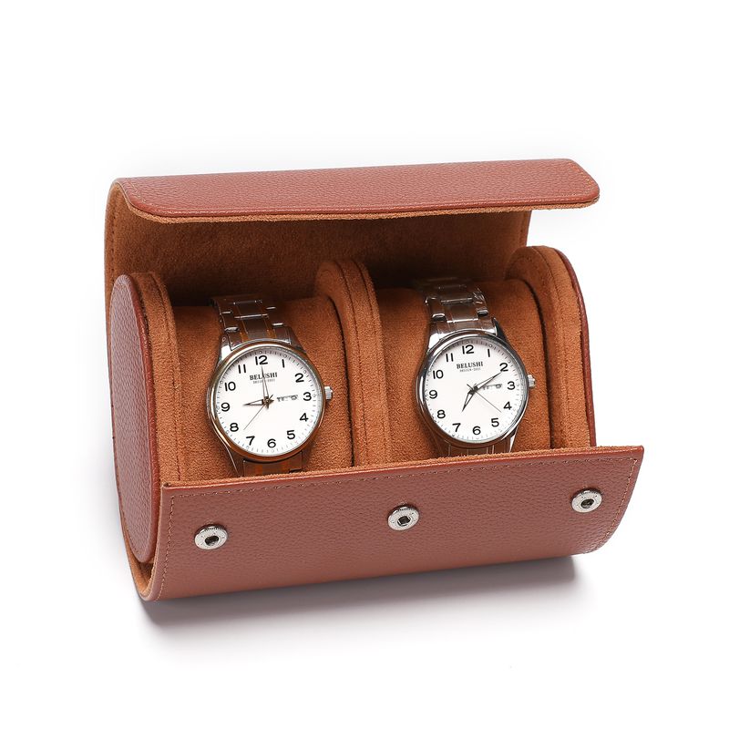 Pu Leather Watch Storage Box 1 2 3 Watch Multi-position High-end Travel Watch Box Bracelet Box Portable Watch Box_voghion.com
