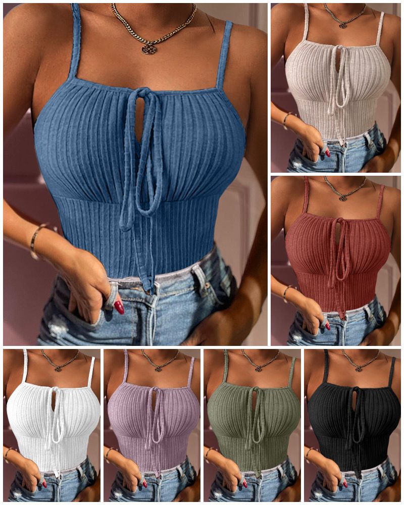 Abbigliamento da donna Abito Moda Bretelle Striscia sotto le ascelle Cinghie per il torace Canotta di base_voghion.com