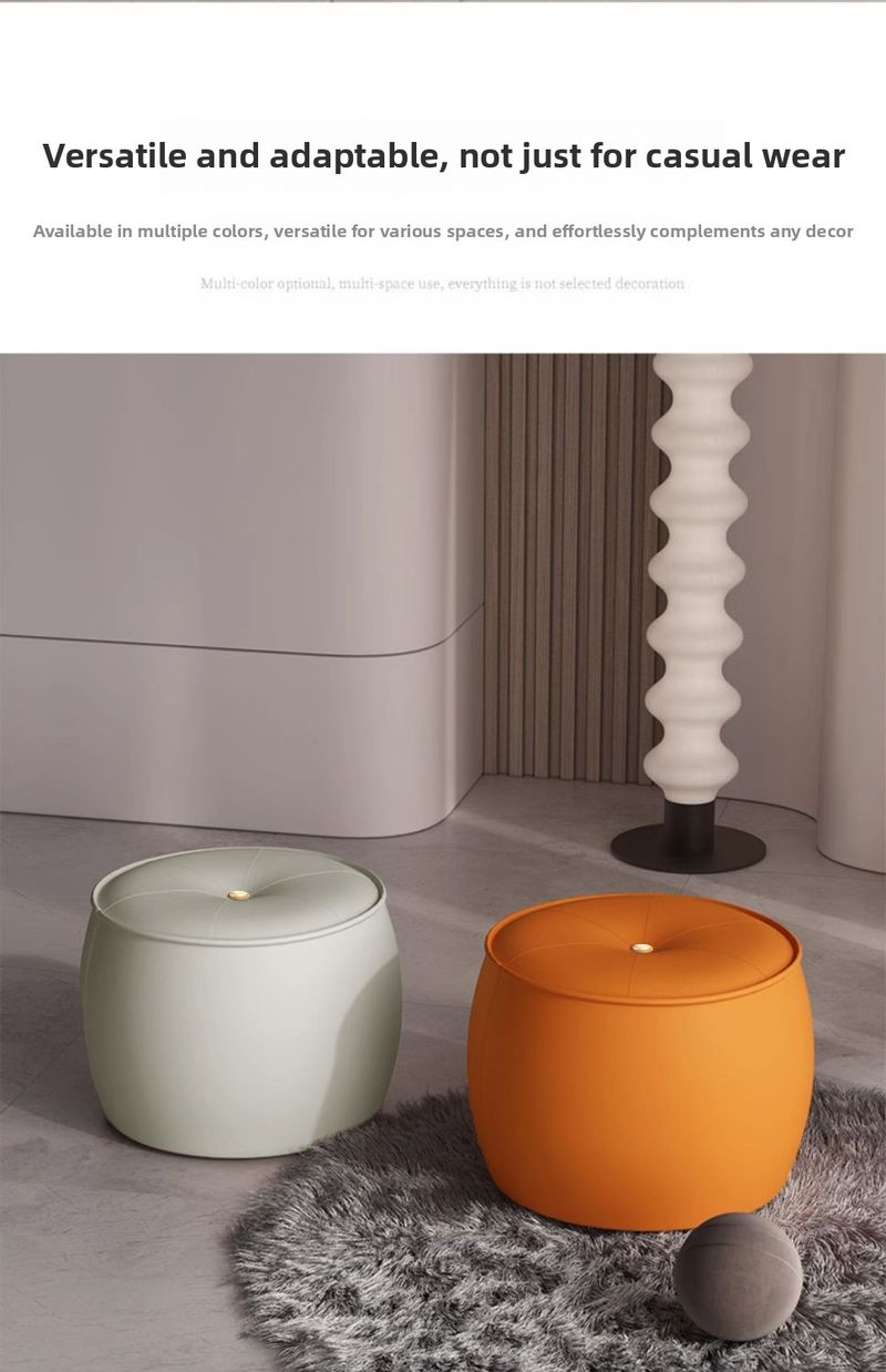 Kürbis Runde Hause Kleine Schuh Ändern Licht Luxus Sitzkissen Internet Berühmtheit Einfache Kaffee Tisch Niedrigen Wohnzimmer_voghion.com