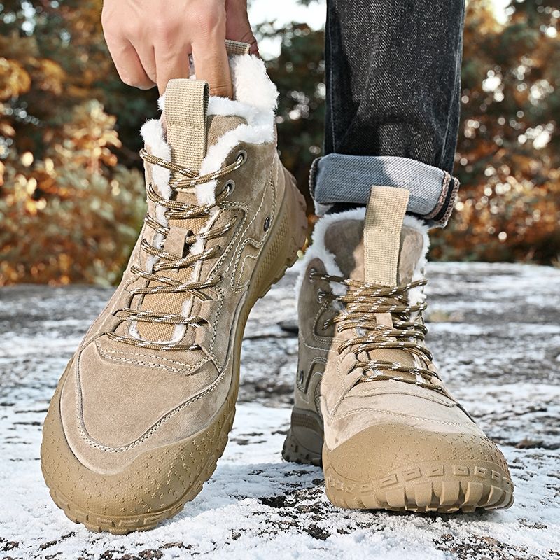 Outdoor Cross-Country Bergsteigen Laufen Stoßdämpfende Wanderschuhe_voghion.com