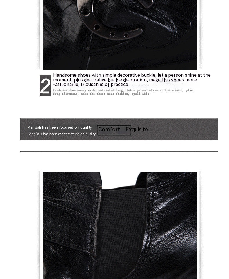 Neue Mode-Business Kleid Männer Echtes Leder Füße Abdeckung Koreanische Version Schnalle Friseur Schuhe Britischen Spitz_voghion.com